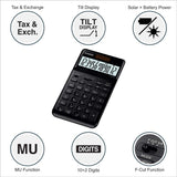 Casio Premium & Stylish Calculator (Black) - SCOOBOO - JW-200SC-BK - Digital Calculators