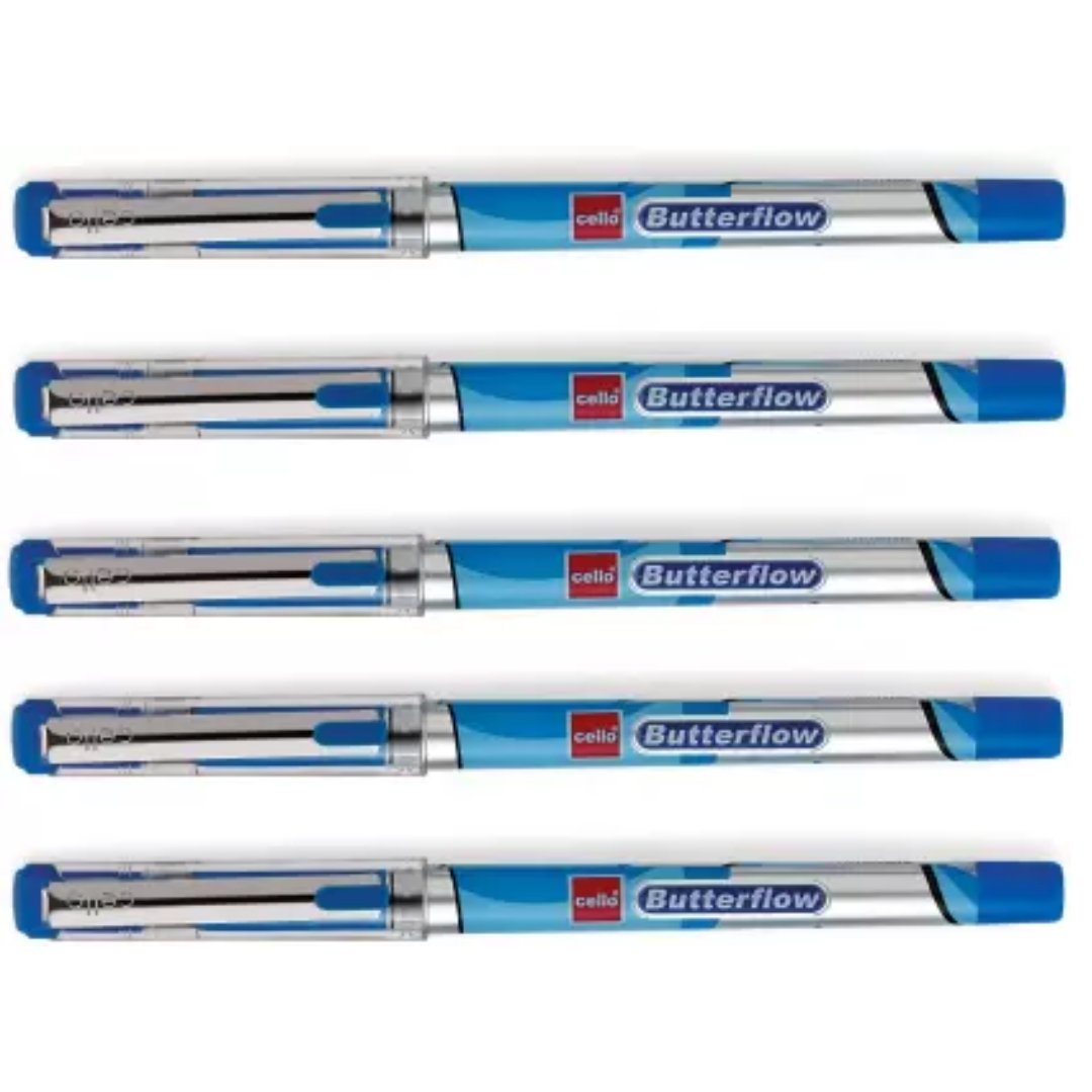 Cello Butterflow 0.7mm Ball Pens - SCOOBOO - Ball Pen