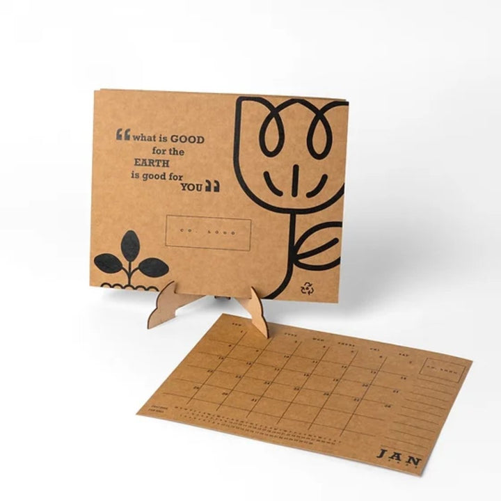 Numic Desk Calendar with MDF Stand 2023 - SCOOBOO - NDCM004 - Planners