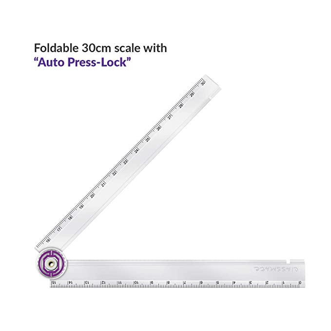 Classmate Asteroid Mathematical Drawing Instruments - SCOOBOO - Rulers & Measuring Tools