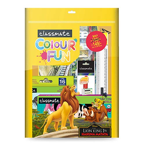 Classmate Colour Fun Lion King Hakuna Matata - SCOOBOO - 04056002DYN - DIY Box & Kids Art Kit