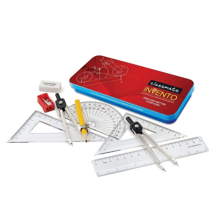 Classmate - Invento Geometry Box - SCOOBOO - 04010001PR - Rulers & Measuring Tools