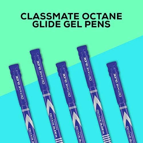 Classmate Octane Glide Gel Pen 0.6mm (Pack Of 2) - SCOOBOO - 04030142BV - Gel Pens