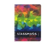 Classmate Plus 6 subject notebook (26.7*20.3) Plain - SCOOBOO - 02100118 -