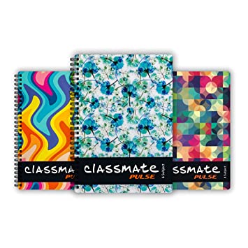 Classmate Plus 6 subject Notebook Unruled (24*18 cm) - SCOOBOO - 02100114 -