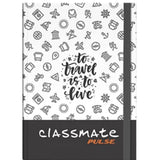 Classmate Pulse-A5 Hard Unruled Notebooks - SCOOBOO - 02100155 - Plain