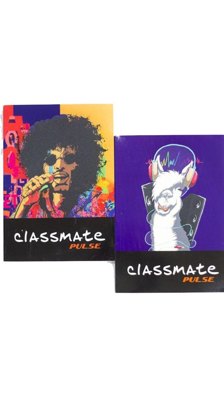 Classmate Pulse-A5-Soft-Ruled-Notebook (Pack Of 2) - SCOOBOO - 02100156 - Ruled