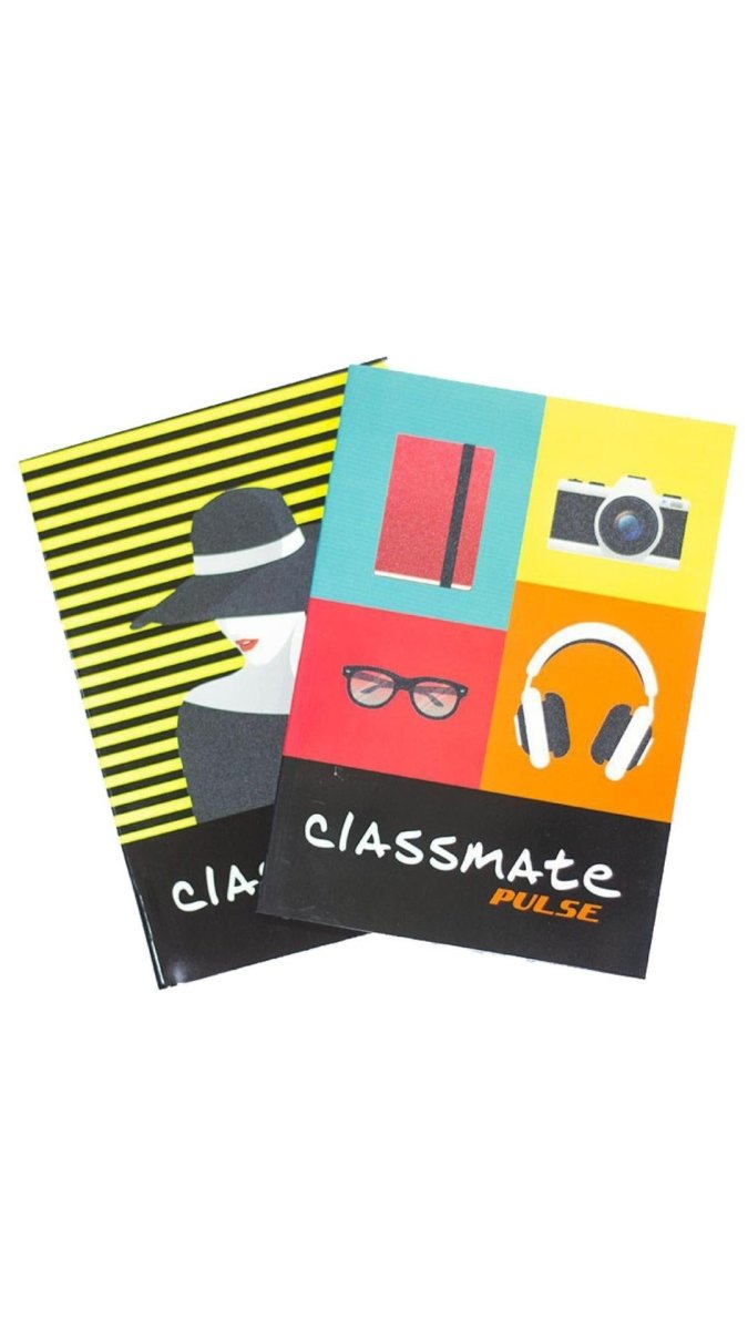 Classmate Pulse-A5-Soft-Ruled-Notebook (Pack Of 2) - SCOOBOO - 02100156 - Ruled