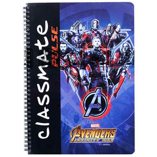 Classmate Pulse Avengers Series Notebook - SCOOBOO - 02100121 - Ruled