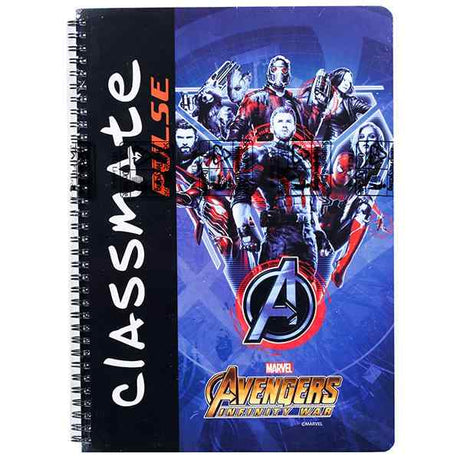 Classmate Pulse Avengers Series Notebook - SCOOBOO - 02100121 - Ruled