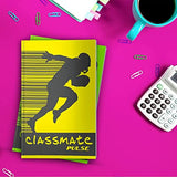 Classmate Pulse PP Cover Long books, A4 size (29.7*21 cm) Plain - SCOOBOO - 02100164 -