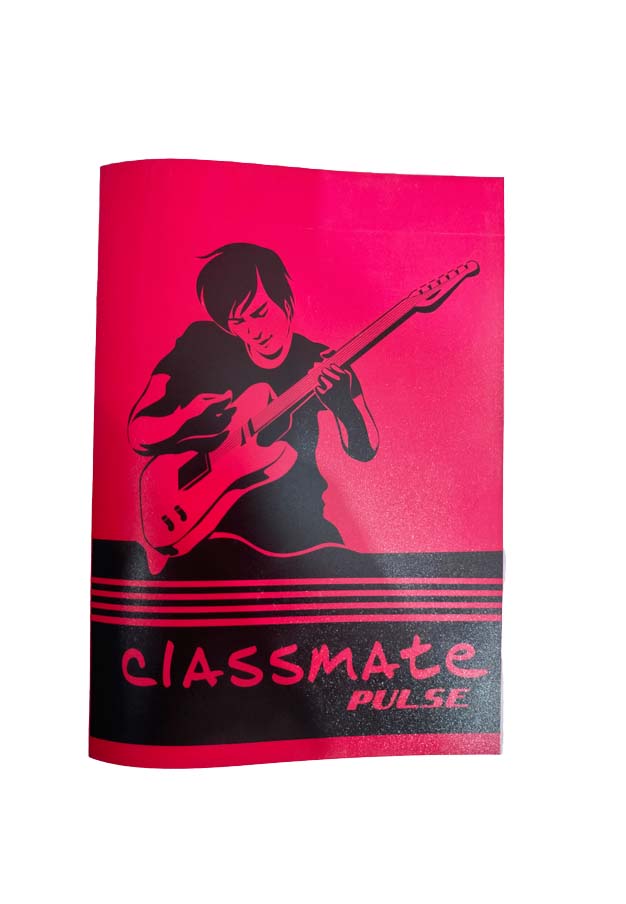 Classmate Pulse PP Cover Long books, A4 size (29.7*21 cm) Ruled - SCOOBOO - 02100163PPMH -