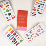 COLOR BLOCK ULTIMATE STICKER BOOK - SCOOBOO - TALSTKR005 - Stencils & Stickers