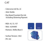 Colorverse Glistening Series Cat 30ml Fountain Pen Ink Bottle - SCOOBOO - NO.22-TGM - Ink