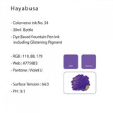 Colorverse Glistening Series Hayabusa (30ml) - SCOOBOO - NO.54-TGM - Ink