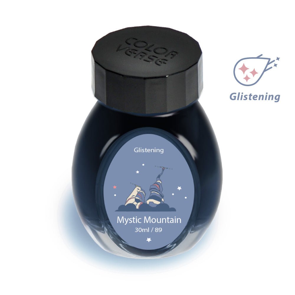 Colorverse Glistening Series Mystick Mountain-30ml - SCOOBOO - NO.89-TGM - Ink