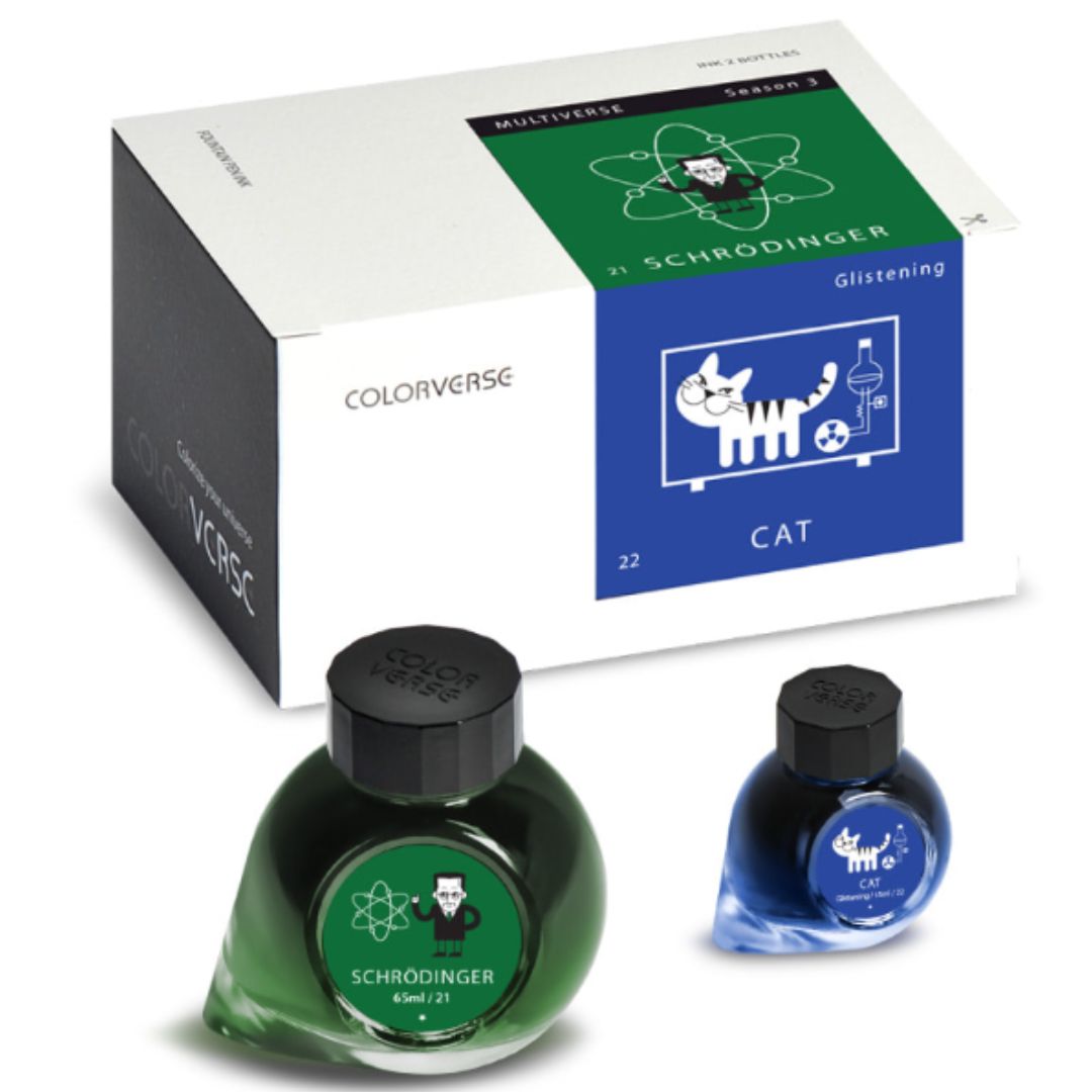 Colorverse Ink Multiverse Schrodinger & Cat (65ML) - SCOOBOO - NO.21/22 - Ink