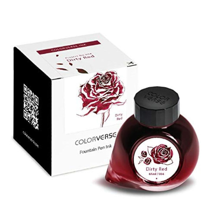 Colorverse Ink Project Ink Dirty Red (65ML) - SCOOBOO - NO.95 - Ink