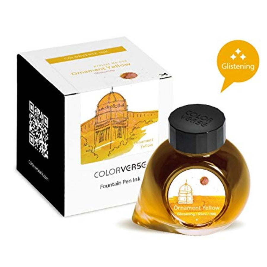 Colorverse Ink Project Ink Ornament Yellow (65ML) - SCOOBOO - NO.99 - Ink