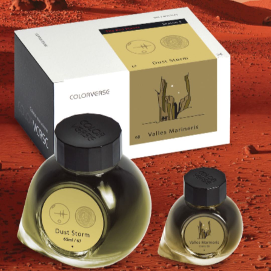 Colorverse Ink Red Planet Dust Storm & Valles Marin - SCOOBOO - NO.67/68 - Ink