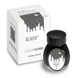 Colorverse Office Series Permanent Black Fountain Pen Waterproof Ink 30ml - SCOOBOO - COLO 89-TGM - Ink