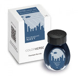 Colorverse Office Series Permanent Navy Fountain Pen Waterproof Ink 30ml - SCOOBOO - NO.91-TGM - Ink