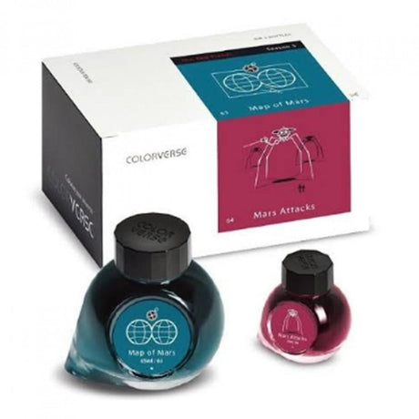 Colorverse Red Planet Map Of Mars & Attack (65ml+15ml) - SCOOBOO - NO.63/64-TGM - Ink