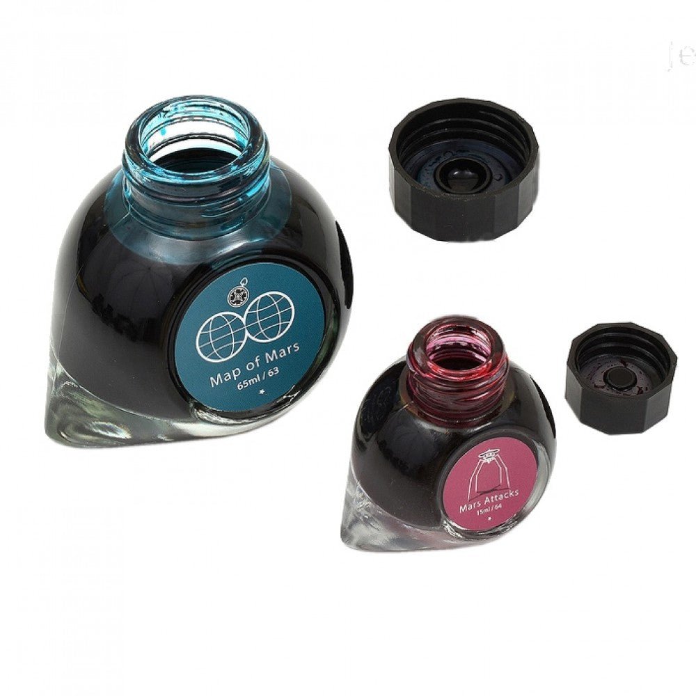 Mars Attacks Ink Colorverse Map Of Mars - Turquoise - Mars Attack - Burgundy - Fountain ...
