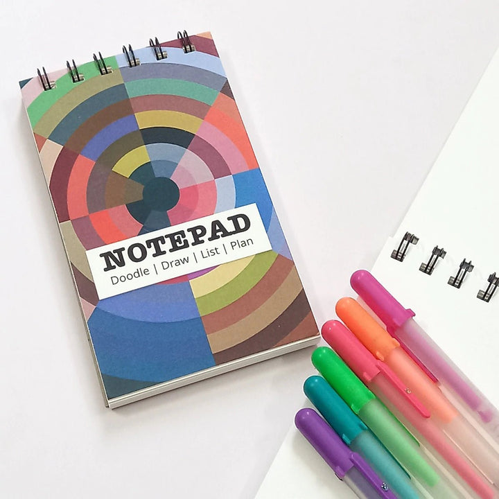 Colour Wheel Notepad - SCOOBOO - Notepads