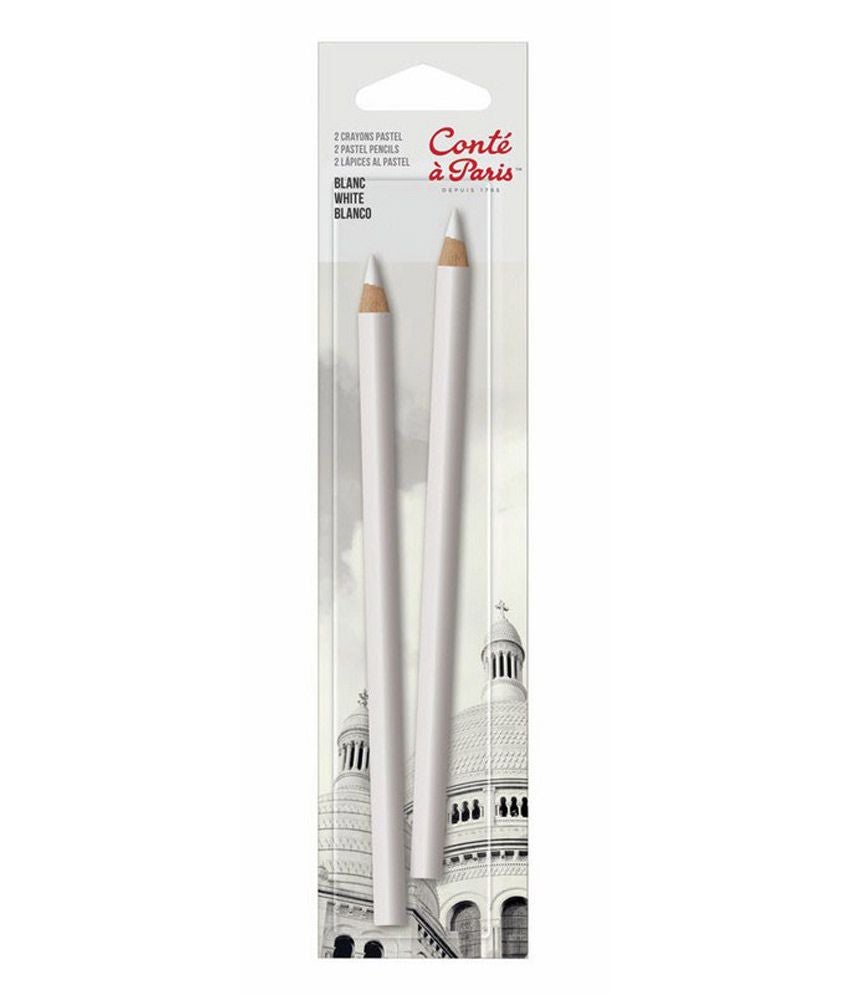 Conte A Paris Pastel Pencils (Blister Pack of 2) - SCOOBOO - 50116 - Sketch pencils