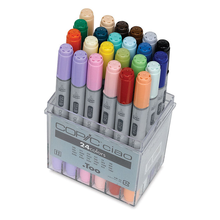 Copic Ciao Basic Set (24 pc) - SCOOBOO - Fineliner
