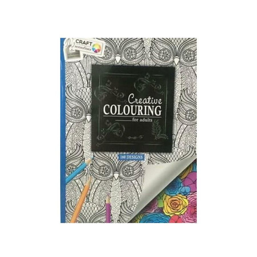 Craft Creative Colouring Book for Adults - SCOOBOO - Colouring Book