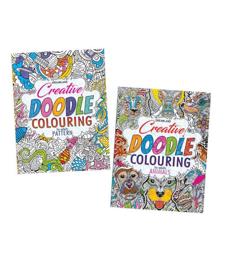 Creative Doodle Colouring Book - SCOOBOO - Colouring Book