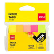 Deli 50mm x 15mm Index Tabs - SCOOBOO - A114 02 - Sticky Notes