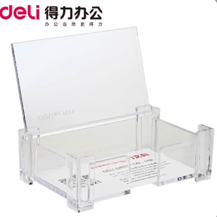 Deli Business Card Holder 7621 - SCOOBOO - 7621 - Card Holder