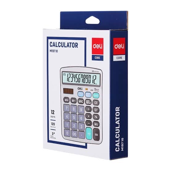 Deli Calculator M19710 - SCOOBOO - M19710 - Calculator