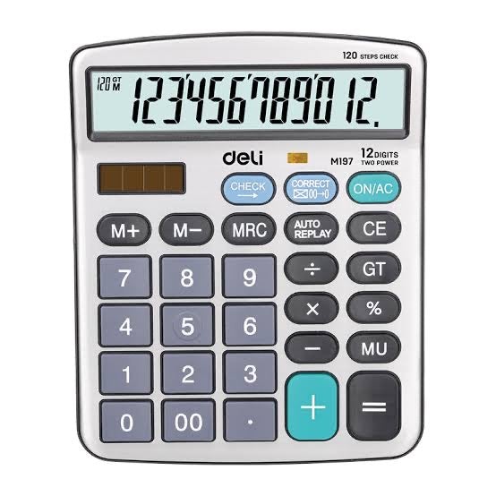 Deli Calculator M19710 - SCOOBOO - M19710 - Calculator