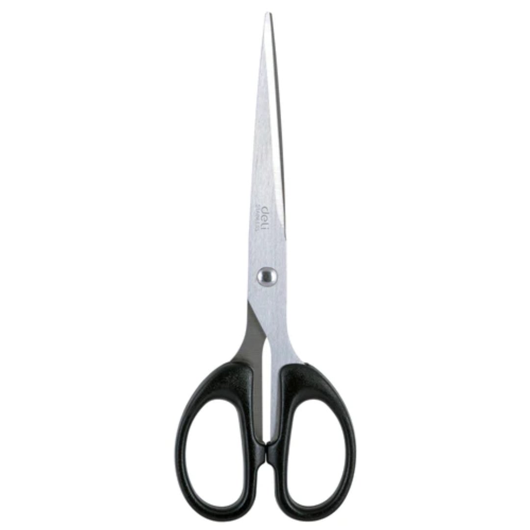 Deli Classic 180mm Stainless Steel Scissors - SCOOBOO - 6009 - SCISSORS