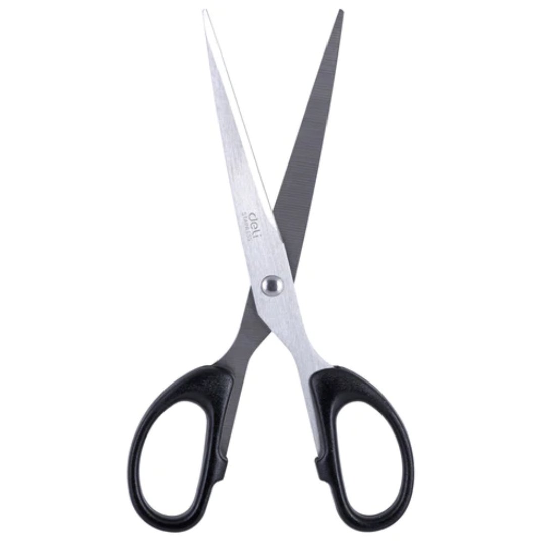 Deli Classic 180mm Stainless Steel Scissors - SCOOBOO - 6009 - SCISSORS