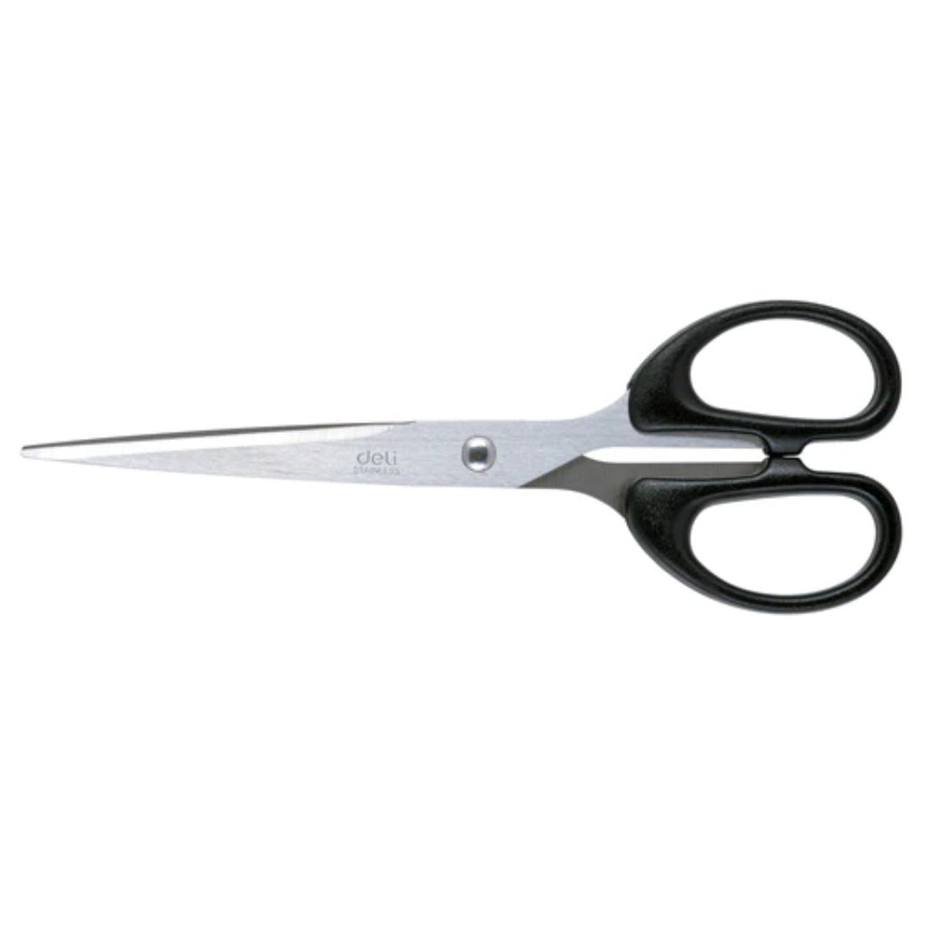 Deli Black Blade Scissors All Purpose Non Stick Stainless Steel