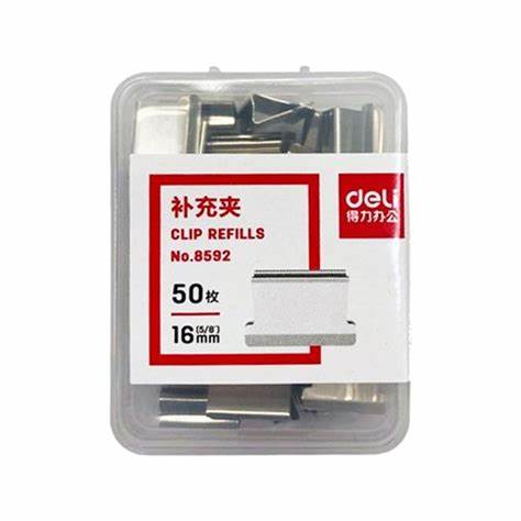 Deli Clip Refills 16mm - SCOOBOO - 8592 - Paperclips, Fasteners & Rubber bands
