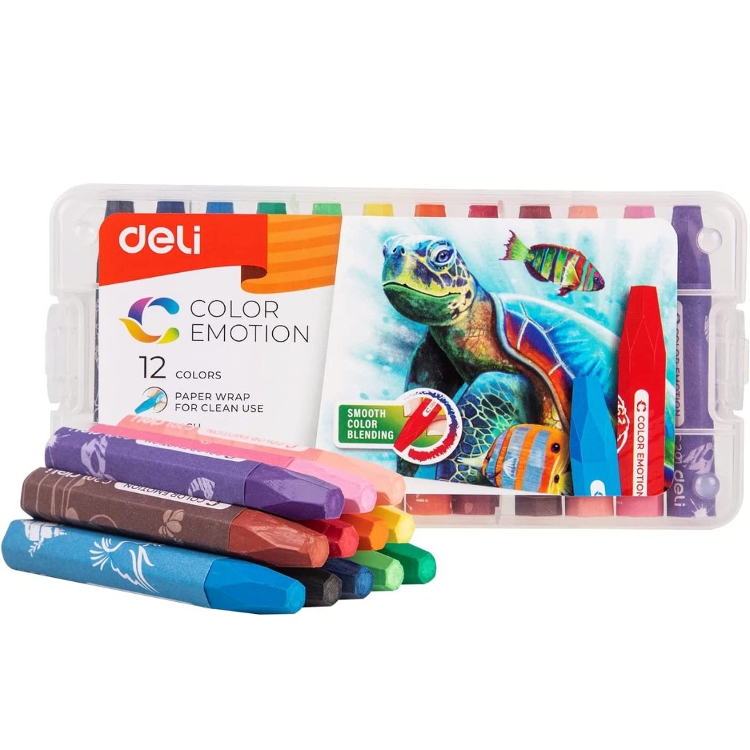 Deli Color Emotion Oil Pastels - SCOOBOO - C20104 - Oil Pastels
