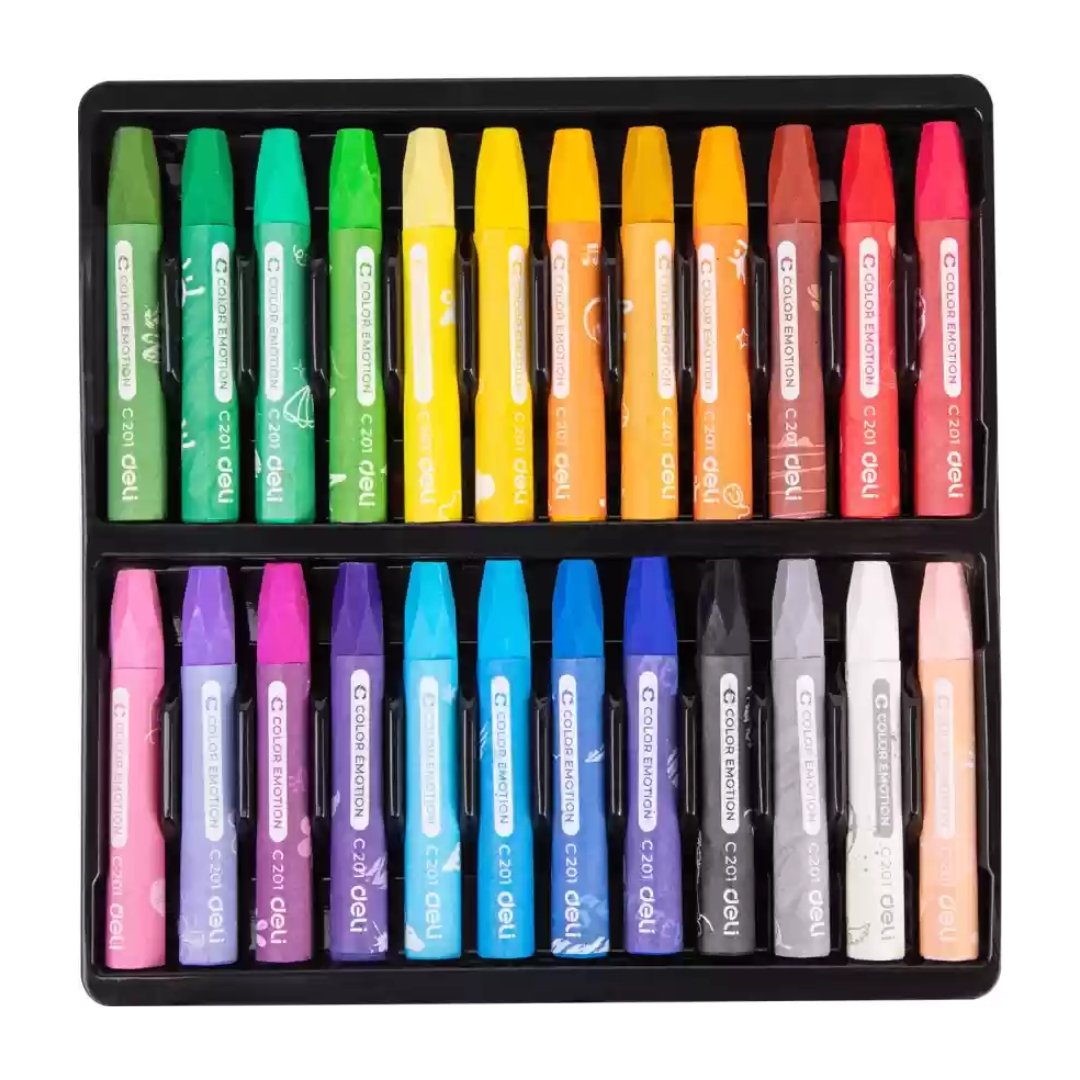 Deli Color Emotion Oil Pastels - SCOOBOO - C20120 - Oil Pastels