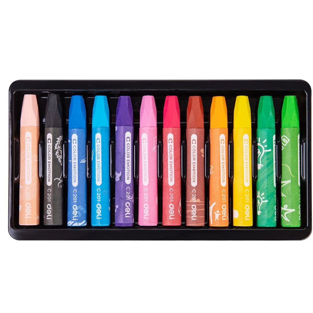 Deli Color Emotion Oil Pastels - SCOOBOO - C20120 - Oil Pastels