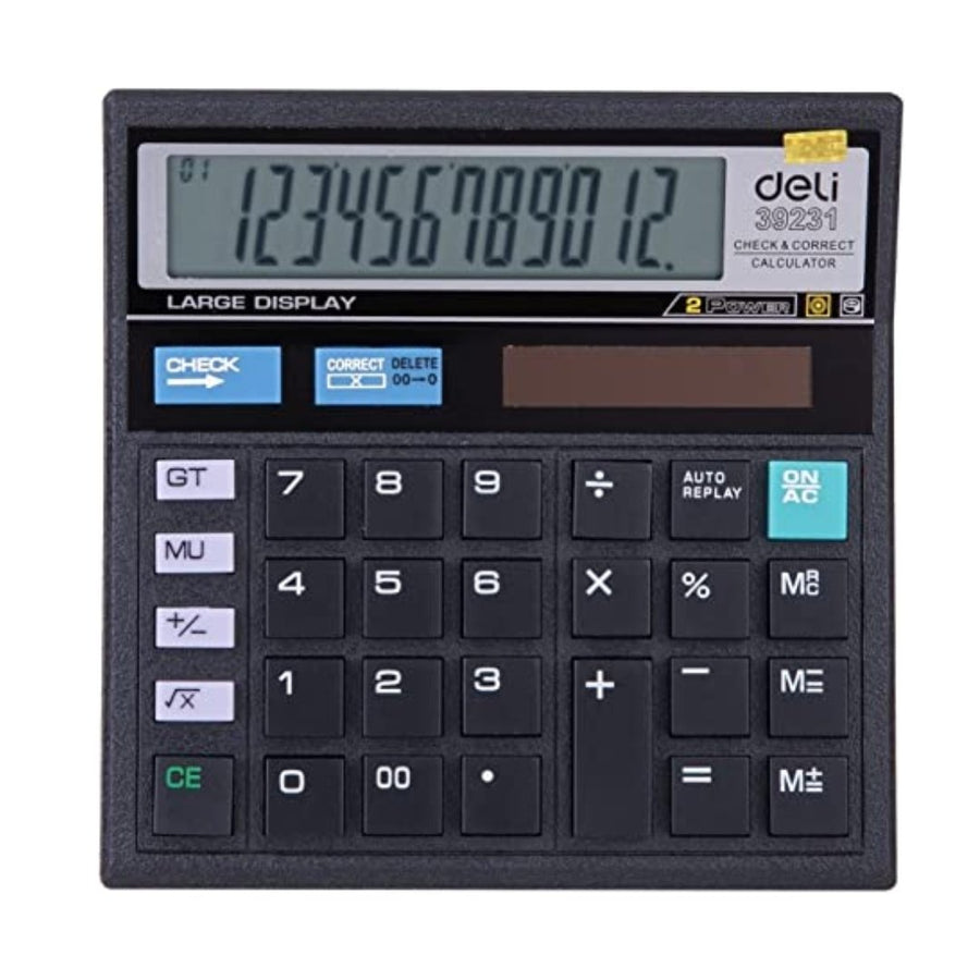Deli Easy Electronic Calculator - SCOOBOO - 39231B - Digital Calculators