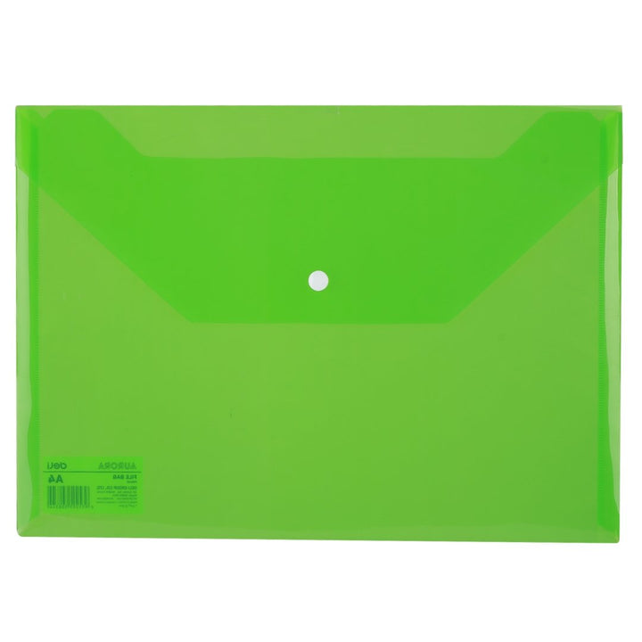 DELI File Bag Transparent - SCOOBOO - WF10452 - Folders & Fillings