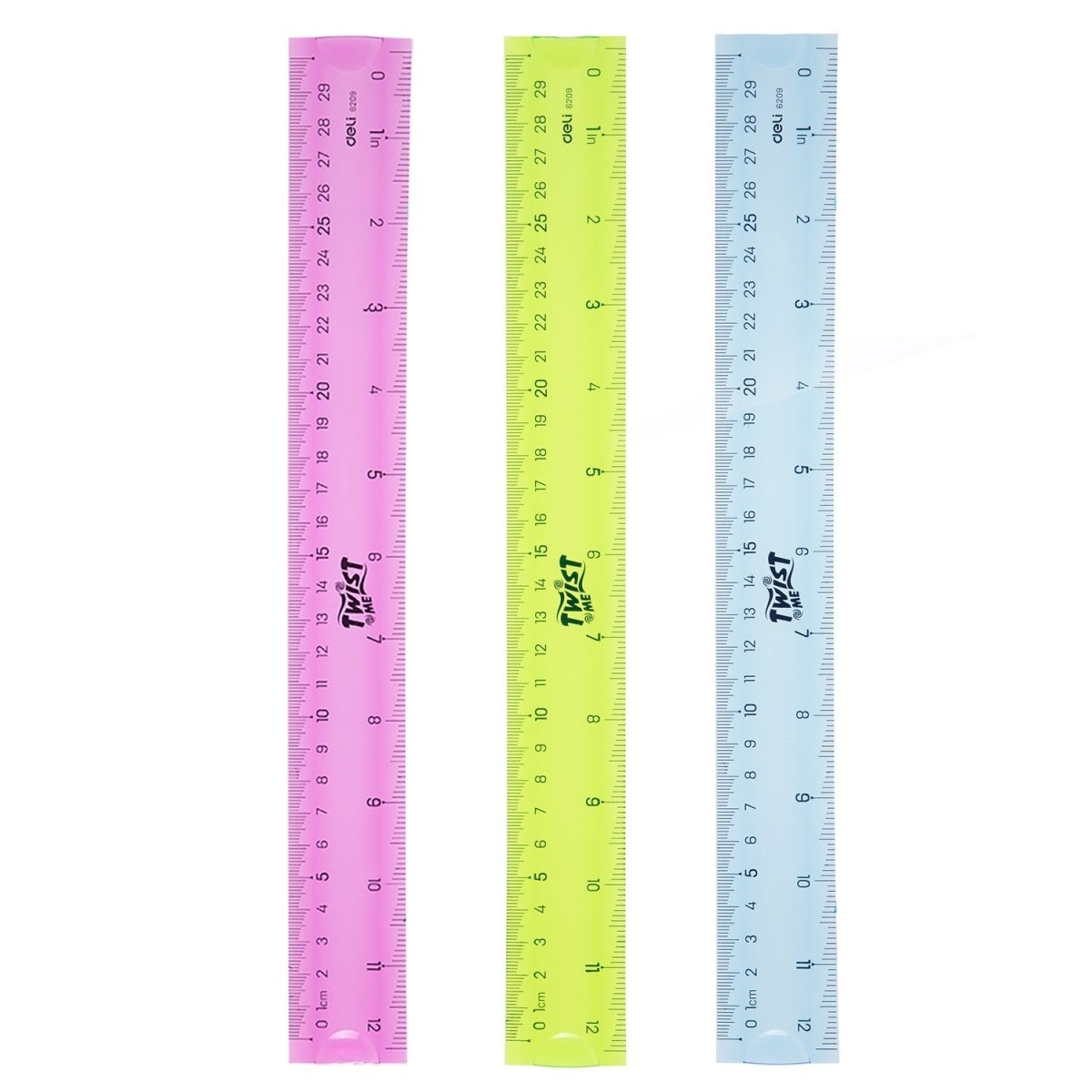 Deli Flexible Ruler 30CM - SCOOBOO - 6209 - Rulers & Measuring Tools