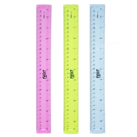 Deli Flexible Ruler 30CM - SCOOBOO - 6209 - Rulers & Measuring Tools