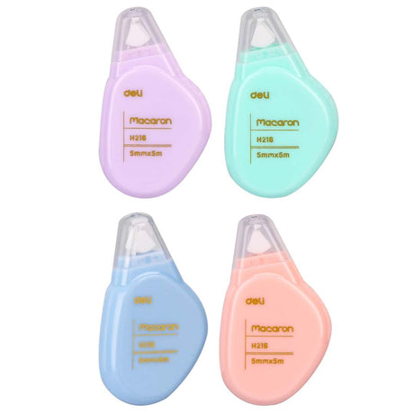Deli Macaron Correction Tape - SCOOBOO - H216 - Eraser & Correction