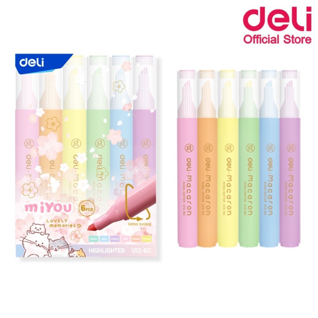 Deli Mi-You Lovely Memories Highlighter - SCOOBOO - U12-6C - Highlighter
